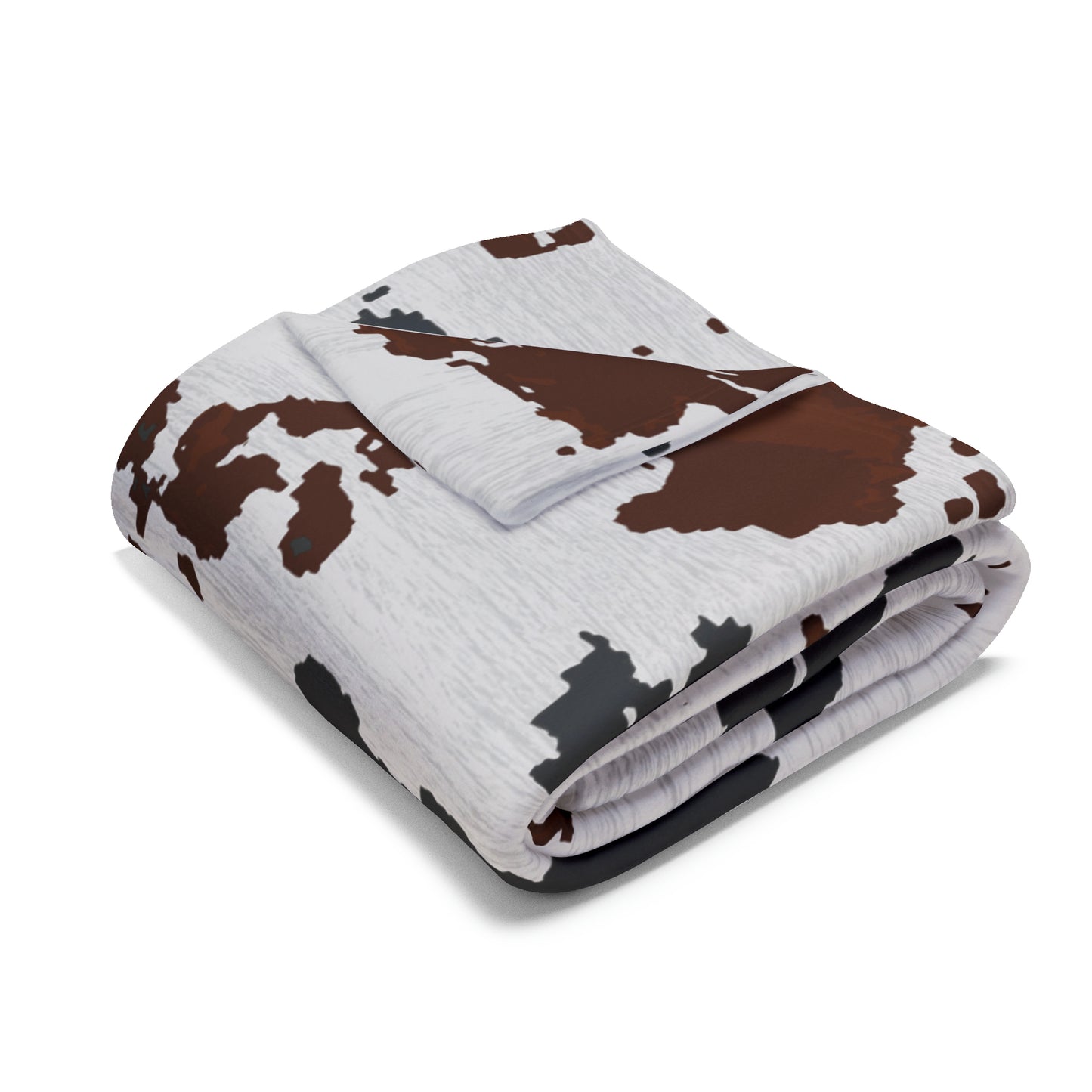 Cow Hide & Chic Blanket