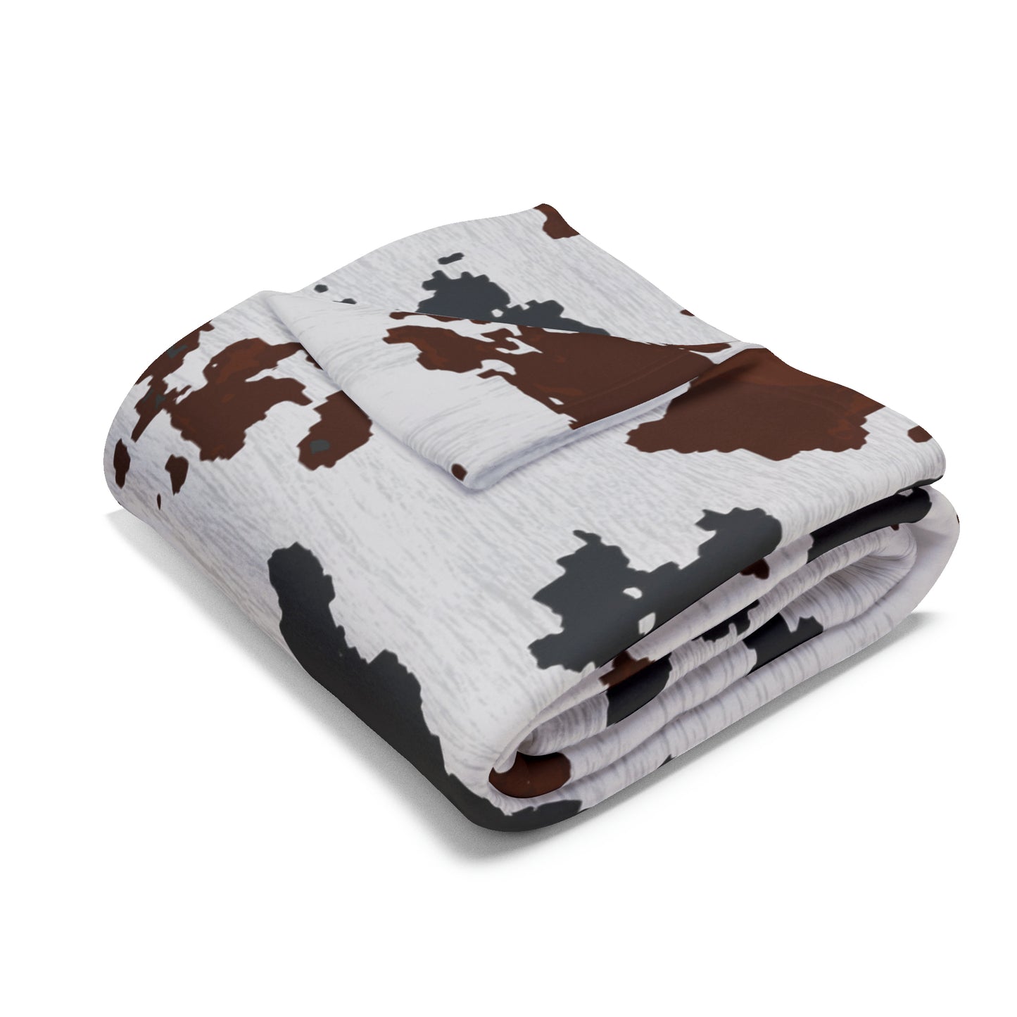 Cow Hide & Chic Blanket