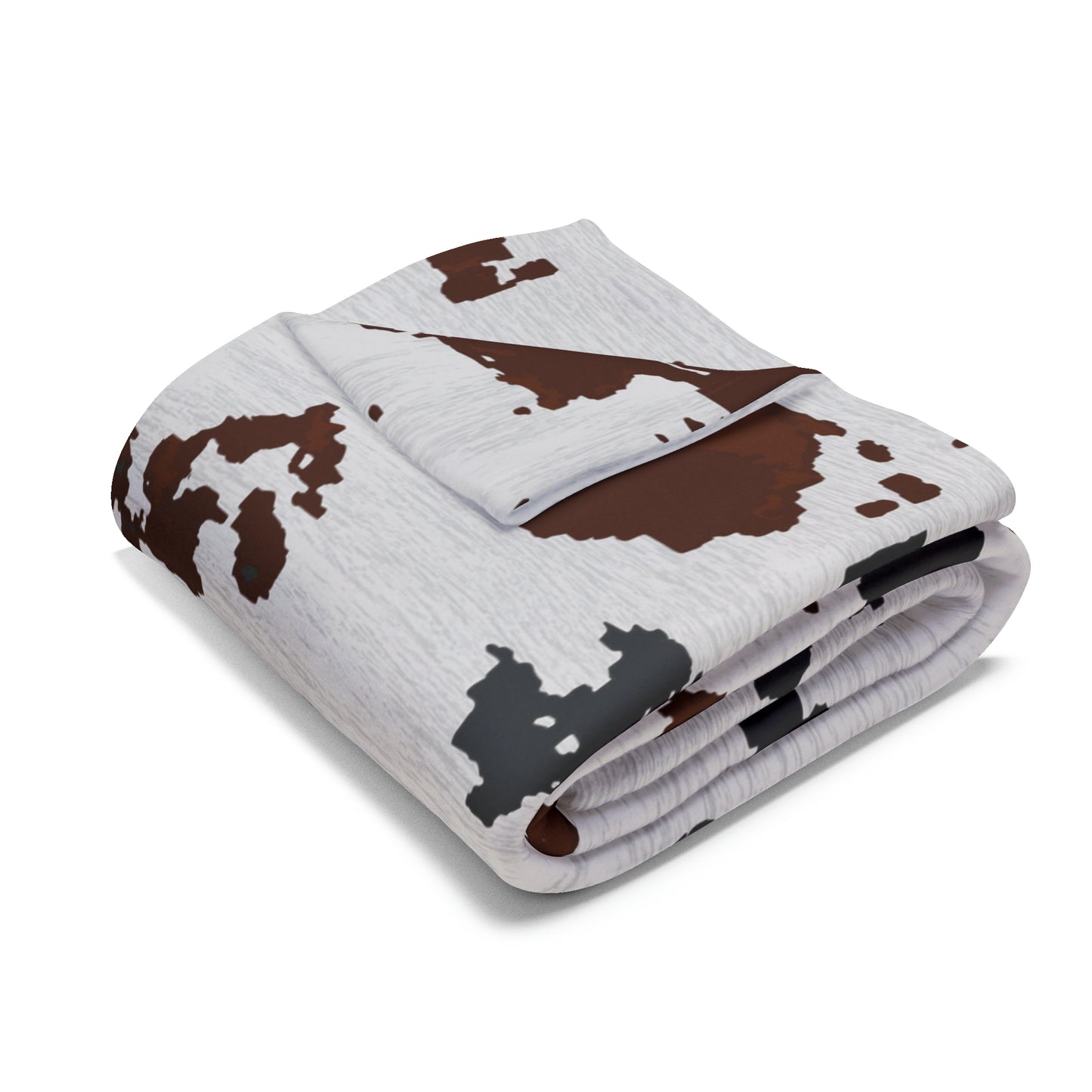 Cow Hide & Chic Blanket