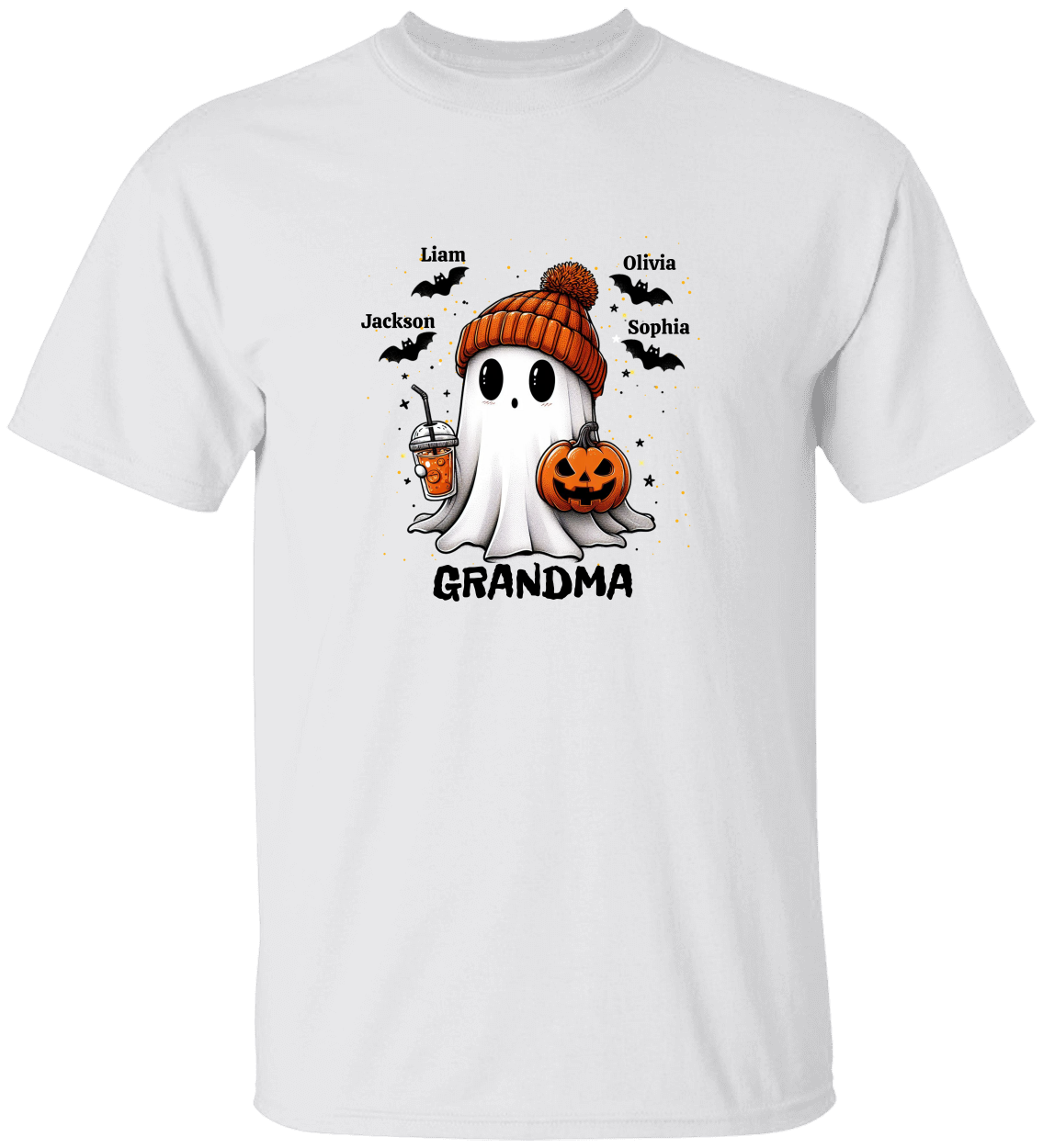 Cute Personalized Fall Halloween Tee