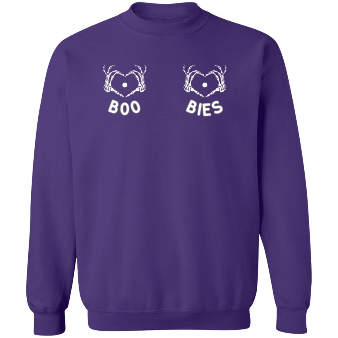 Cute Boo-Bies Heart Hands Sweatshirt