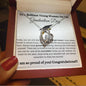 Brilliant Young Woman Graduation Forever Love Necklace
