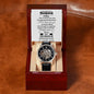 To Handsome Husband | Unbreakable Bond | Openwork Watch
