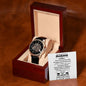 To Handsome Husband | Unbreakable Bond | Openwork Watch