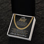 To My Man Lux Cuban Link Chain