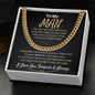 To My Man Lux Cuban Link Chain