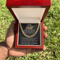 To My Man Lux Cuban Link Chain