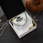 Graduation Gift Cuban Link Chain "In Every Step You Take, We're Always with You"