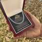 To My Man Lux Cuban Link Chain