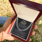 To My Man Lux Cuban Link Chain