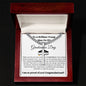 Brilliant Young Graduate Personalized Cross