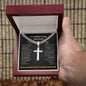 Brilliant Young Man Graduation Cross Chain