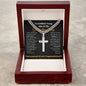 Brilliant Young Man Graduation Cross Chain