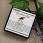 Brilliant Young Woman Graduation Forever Love Necklace
