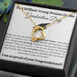 Brilliant Young Woman Graduation Forever Love Necklace