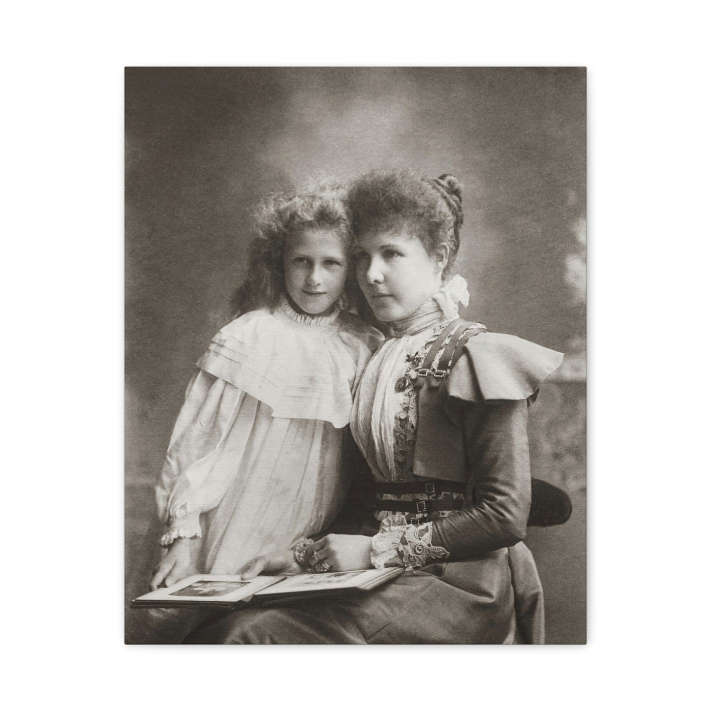 Vintage Photo Restoration & Repair Service Matte Canvas, Stretched, 1.25"