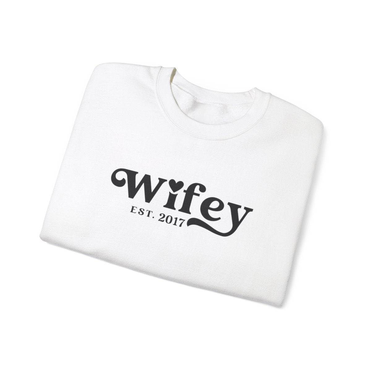 Wifey Couples Crewneck Sweatshirt