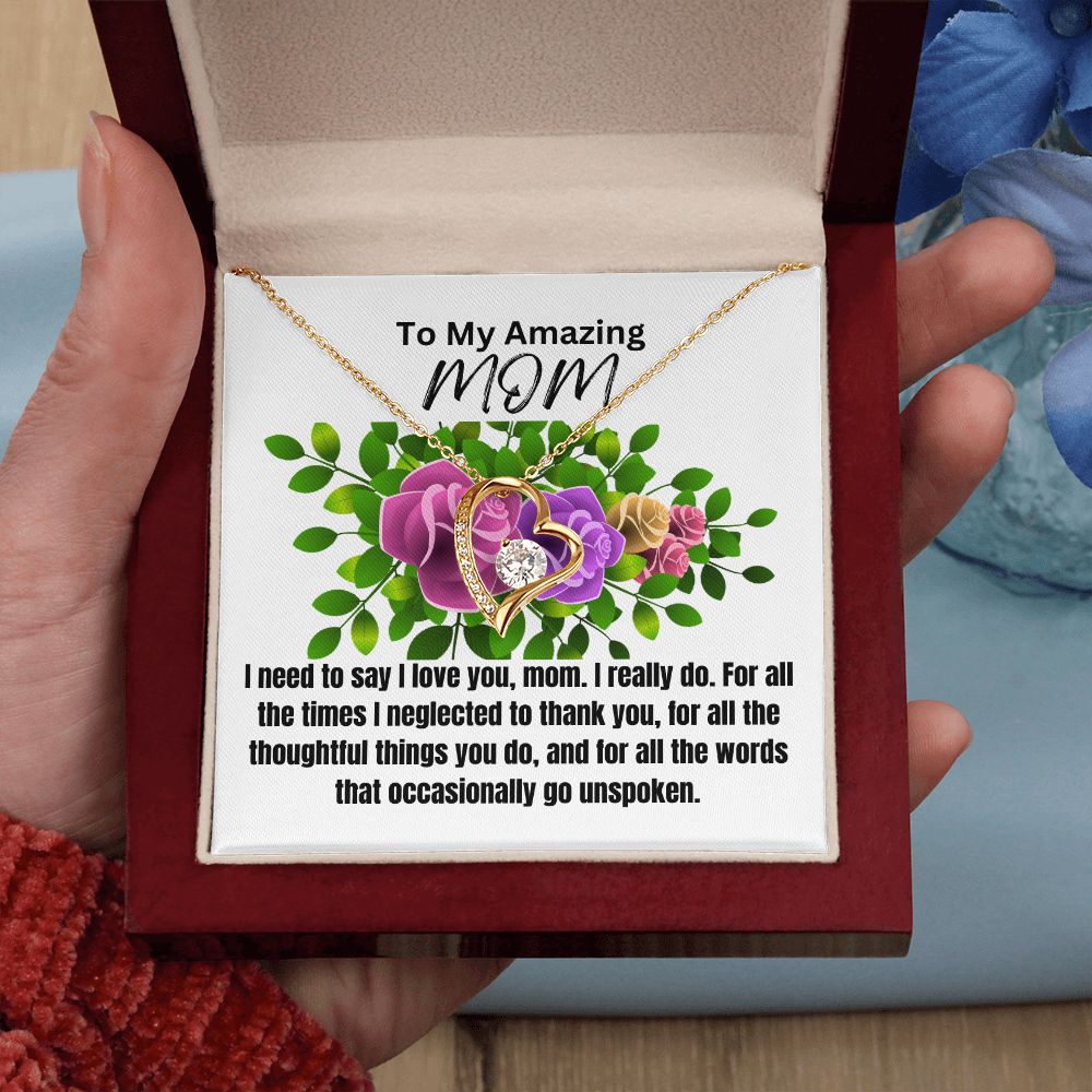 Forever Love Necklace-Need To Say I Love You