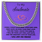To My Soulmate-Love You Forever- Chain