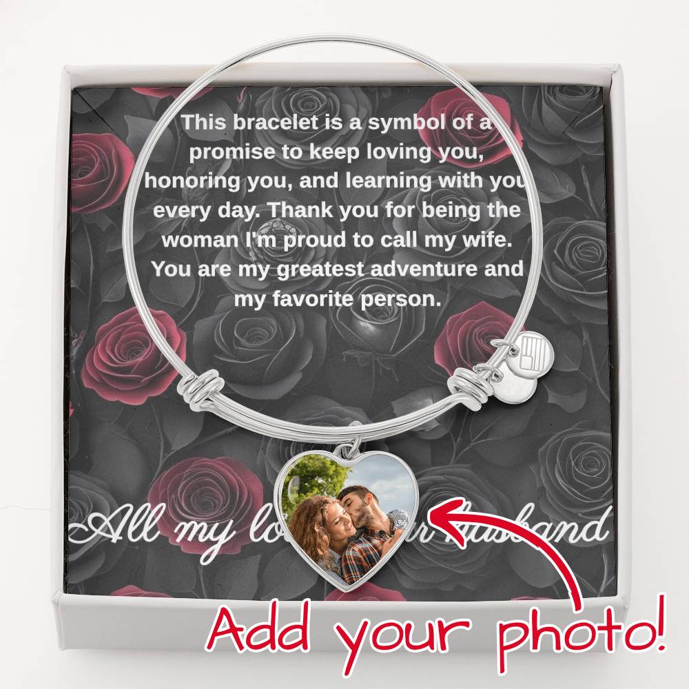The "My Favorite Person" Custom Photo Bangle