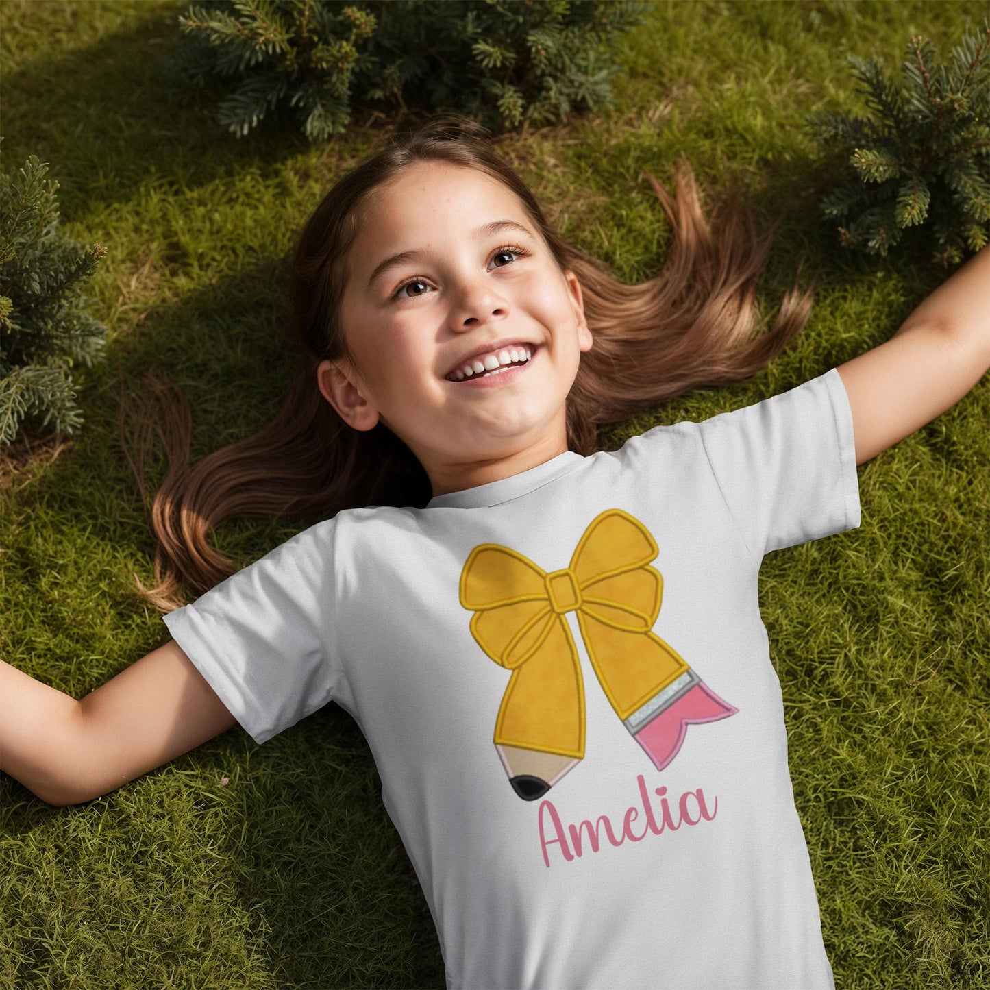 Bella + Canvas Pencil Perfect: Personalized Back-to-School Tee