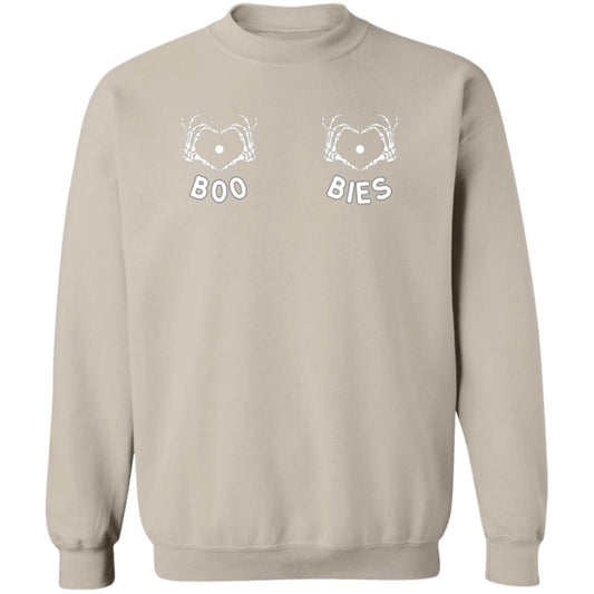 Cute Boo-Bies Heart Hands Sweatshirt