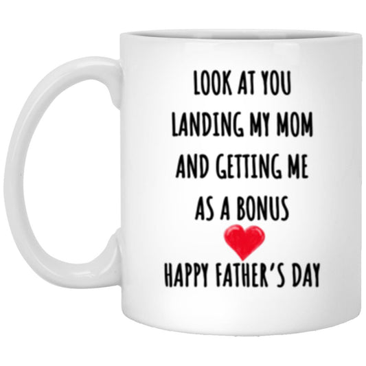 Me As A Bonus  11oz White Mug