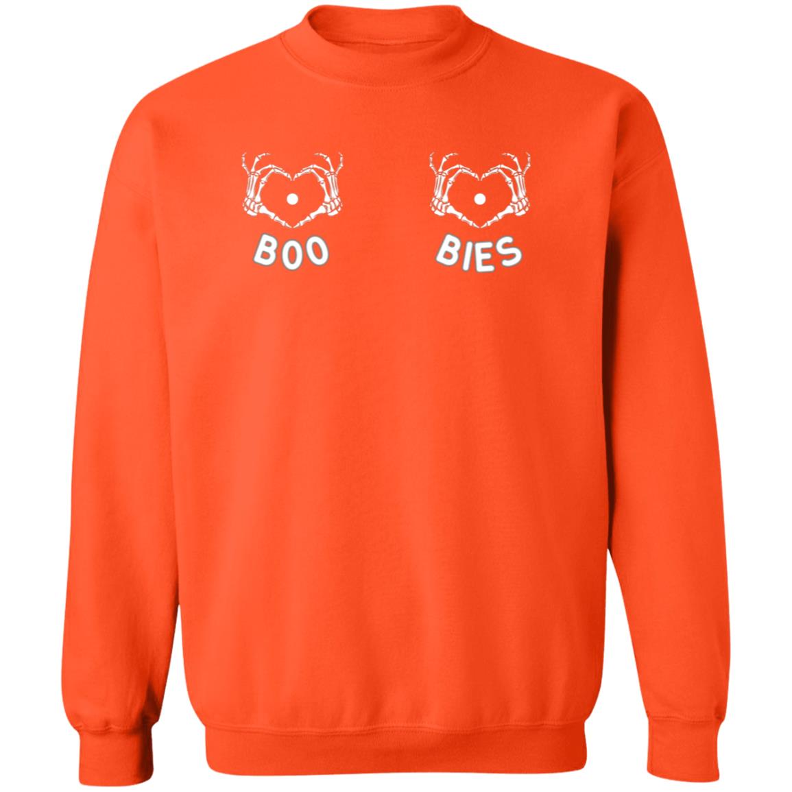 Cute Boo-Bies Heart Hands Sweatshirt