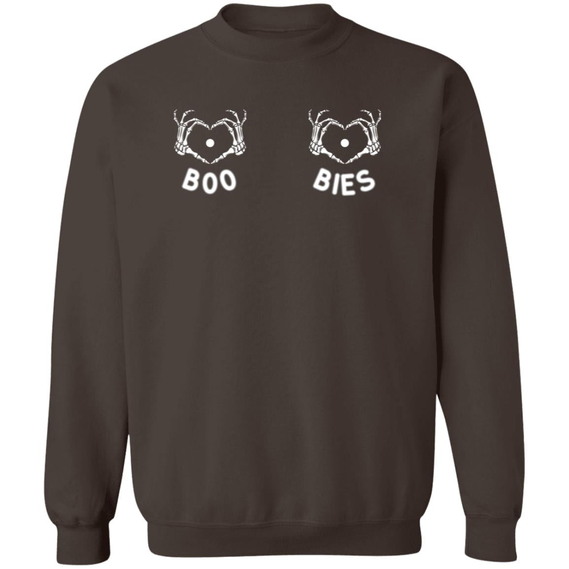 Cute Boo-Bies Heart Hands Sweatshirt