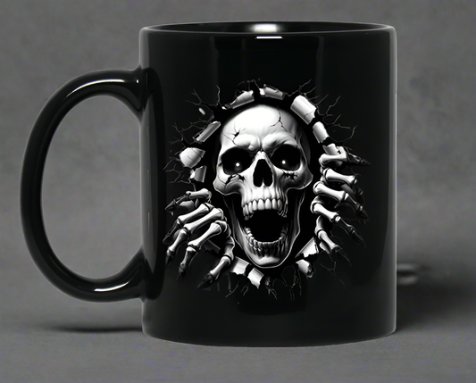 🦴💀The Abyss 11oz Black Mug New 🦴💀