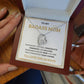 To My Bada** Mom-Forever Love Necklace