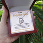 To My Bada** Mom-Forever Love Necklace
