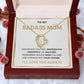 To My Bada** Mom-Forever Love Necklace