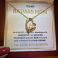 To My Bada** Mom-Forever Love Necklace