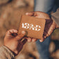 Reel Cool Dad Leather Wallet: Father's Day Catch white