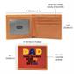 Thanks Dad!  Sports Themed Leather Wallet