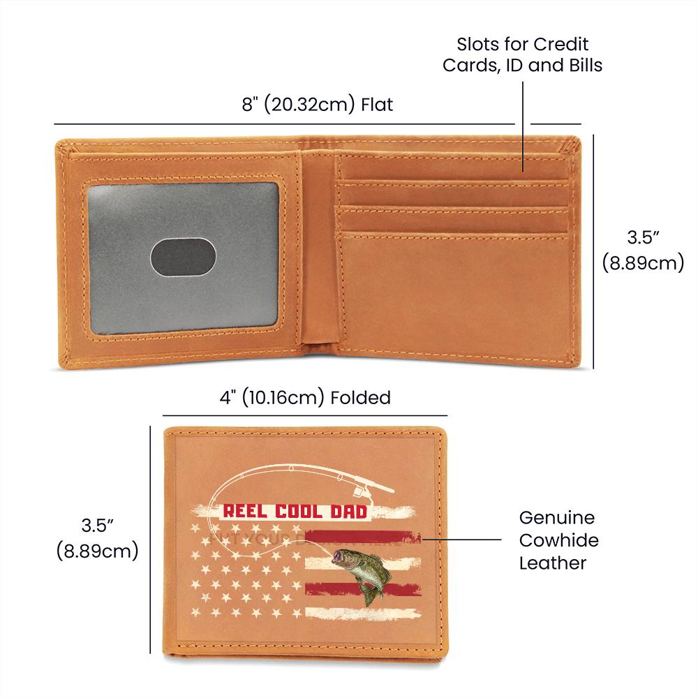 Reel Cool Dad Wallet: Big Catch