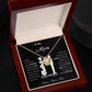 To Mom |  From Son |  Silhouette |  Love Knot Necklace