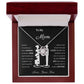 To Mom |  From Son |  Silhouette |  Love Knot Necklace