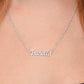I Fell in Love- To Wife Personalized Closing Name Necklace