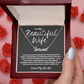 I Fell in Love- To Wife Personalized Closing Name Necklace