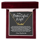 I Fell in Love- To Wife Personalized Closing Name Necklace