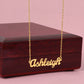 I Fell in Love |   To My Wife |    Name Necklace
