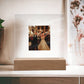 Personalized Square Acrylic Plaque | Wedding | Anniversary | Baby | College
