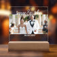 Personalized Square Acrylic Plaque  | Wedding | Anniversary | Baby | College