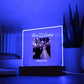 Personalized Square Acrylic Plaque | Wedding | Anniversary | Baby | College