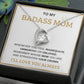 To My Bada** Mom-Forever Love Necklace
