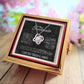 Rose Box |  To my Soulmate | Your Last Everything | Love Knot Necklace
