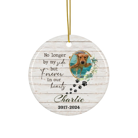 Personalized Pet Memorial Ceramic Ornament