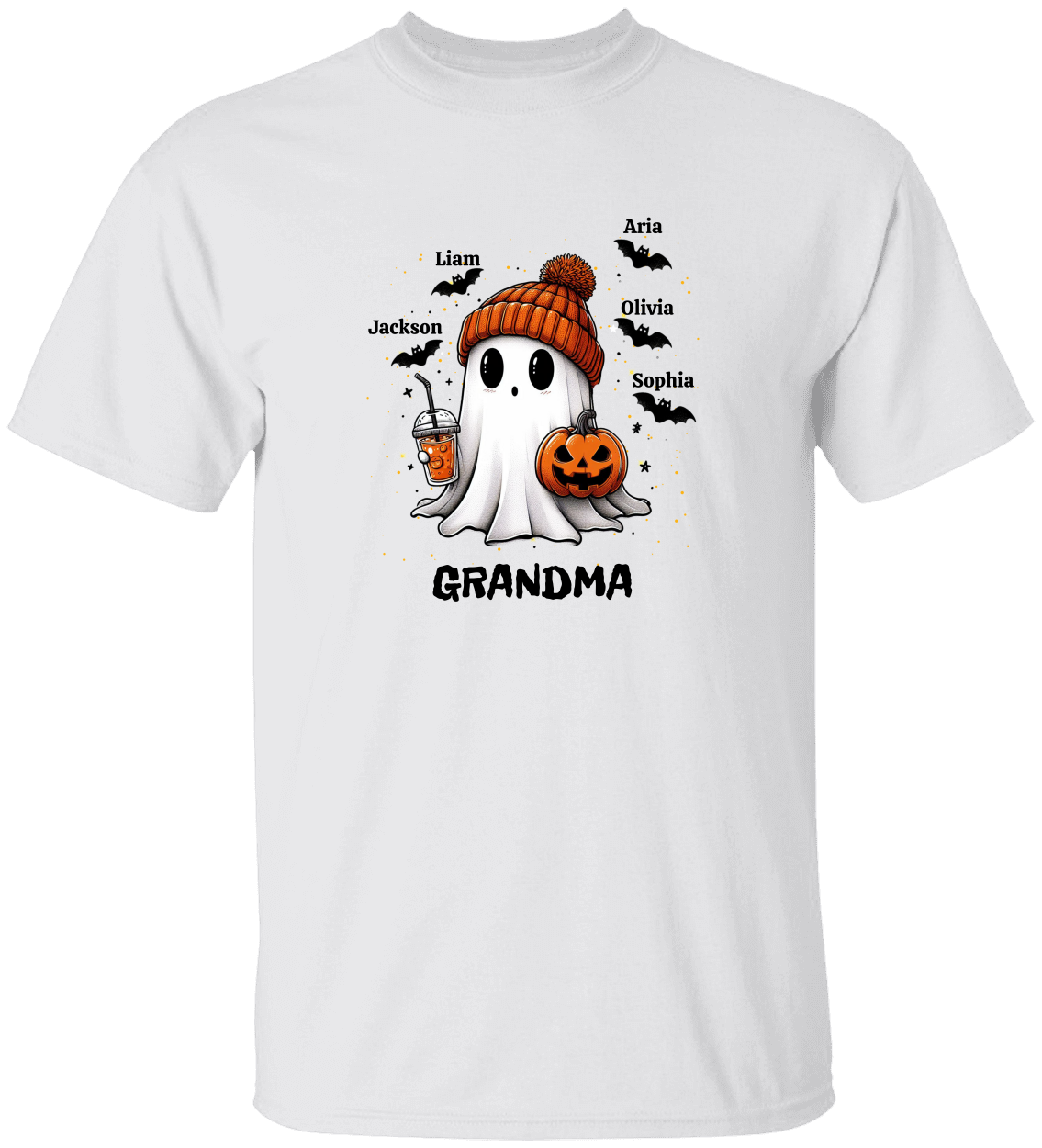Cute Personalized Fall Halloween Tee